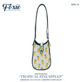 Mini Phone Crossbody Bags : Tropical Pineapple-Green/Yellow