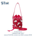Mini Drawstring Bag : Sweet Bunny - Pink